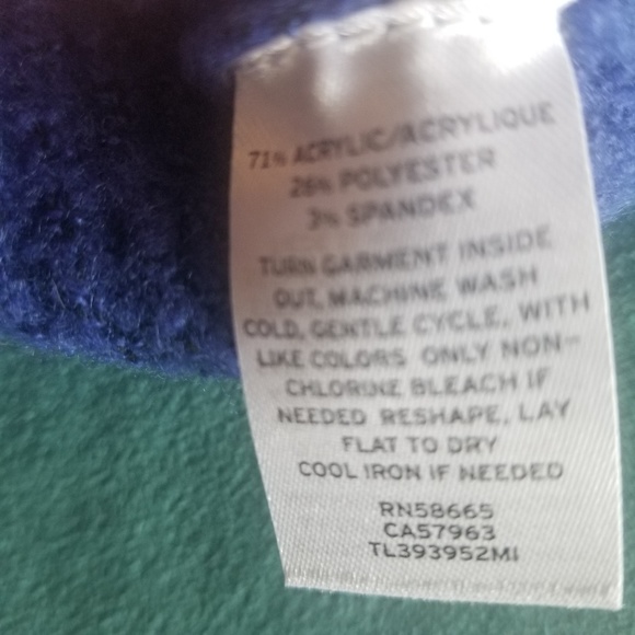 NWOT Leith Cozy Femme blue sweater. Size small - Picture 6 of 7